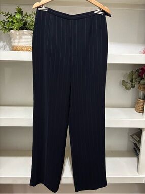 Kasper Navy Pinstripe Men's Dress Pants